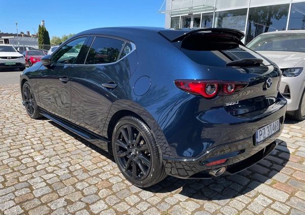 Mazda 3 cena 156666 przebieg: 6600, rok produkcji 2023 z Świebodzin małe 154
